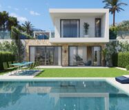 Отдельные дома с бассейном и садом в Сан-Хуан-де-Аликанте