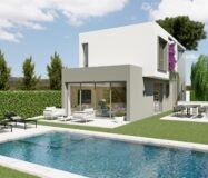 Отдельные дома с бассейном и садом в Сан-Хуан-де-Аликанте