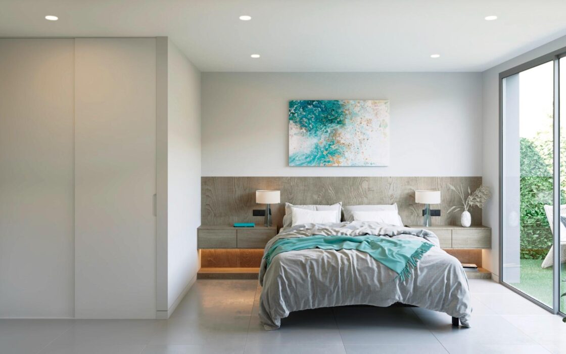 Отдельные дома с бассейном и садом в Сан-Хуан-де-Аликанте