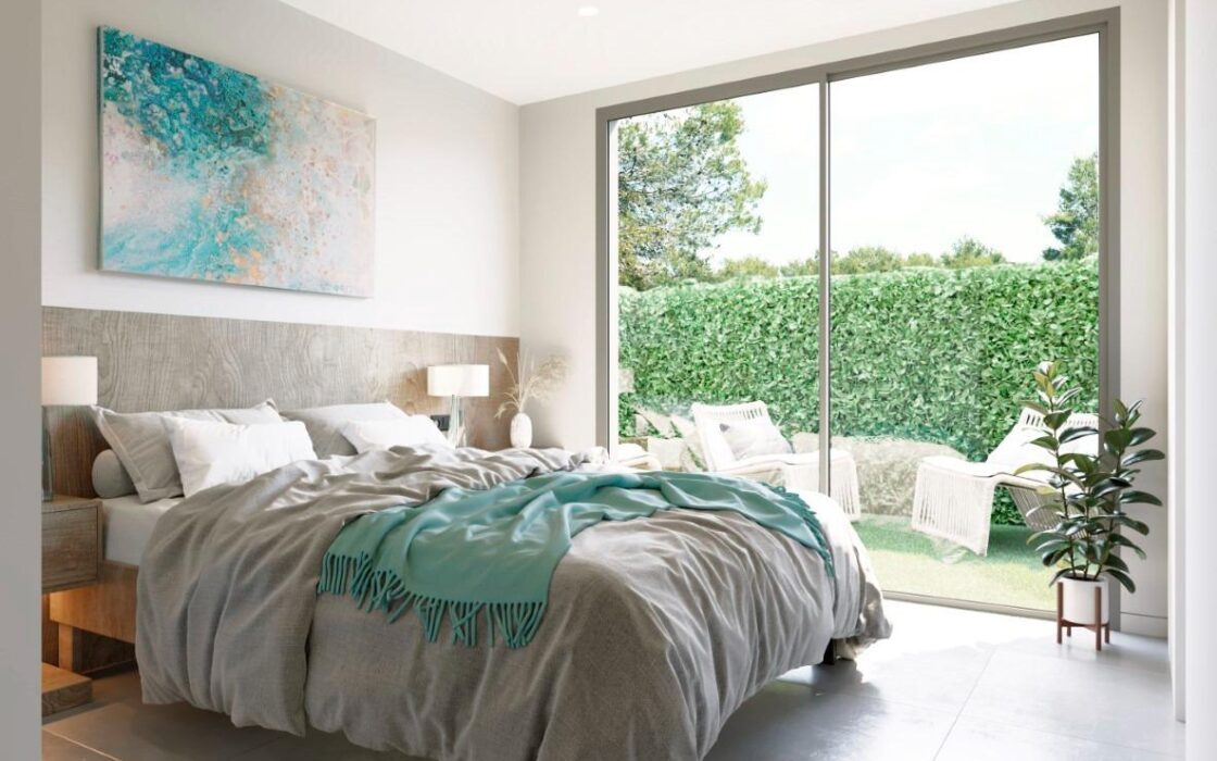 Отдельные дома с бассейном и садом в Сан-Хуан-де-Аликанте