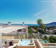 Новые виллы в Ла Нусии с панорамным видом на море 170 кв.м.