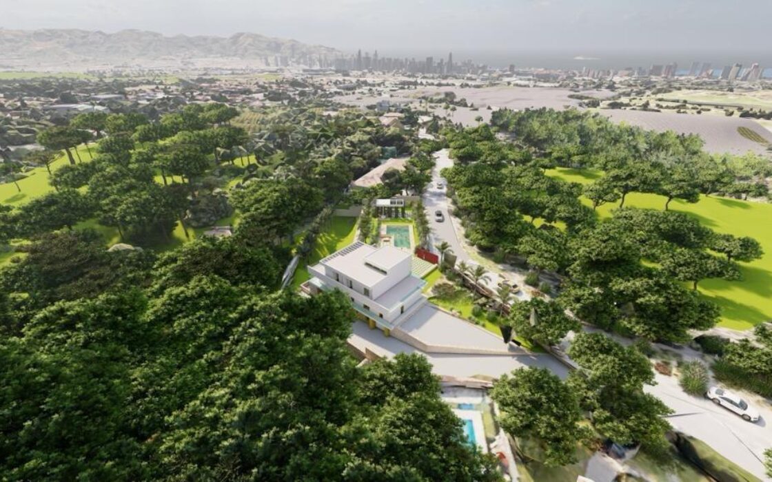 Сучасна вілла в Бенідормі, 502 кв.м, усамітнення та стиль