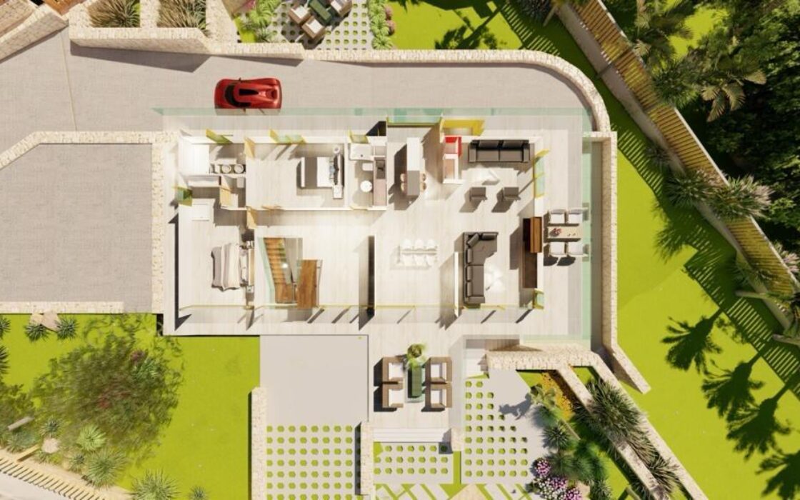 Сучасна вілла в Бенідормі, 502 кв.м, усамітнення та стиль