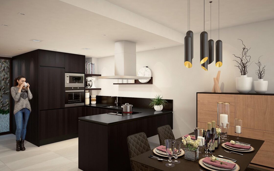 Таунхаус 108 кв.м с террасой в Альгорфе, La Finca Golf