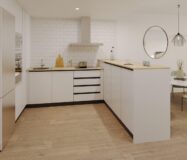 Новые апартаменты с террасой в Аленда Гольф 99 кв.м