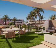 Новые апартаменты с террасой в Аленда Гольф 99 кв.м