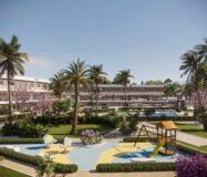 Новые апартаменты с террасой в Аленда Гольф 99 кв.м