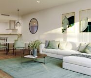 Новые апартаменты с террасой в Аленда Гольф 99 кв.м