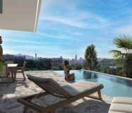 Новые виллы с видом на море в Балкон де Финестрат 322 кв.м.