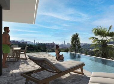 Новые виллы с видом на море в Балкон де Финестрат 322 кв.м.