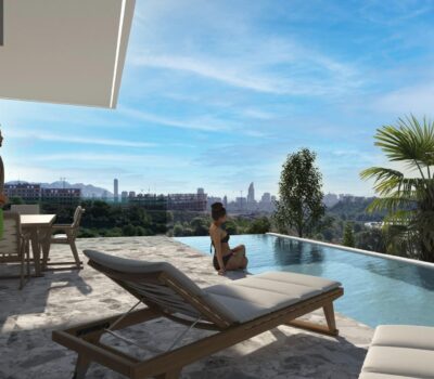 Нові вілли з видом на море в Балкон де Финестрат 322 кв.м.