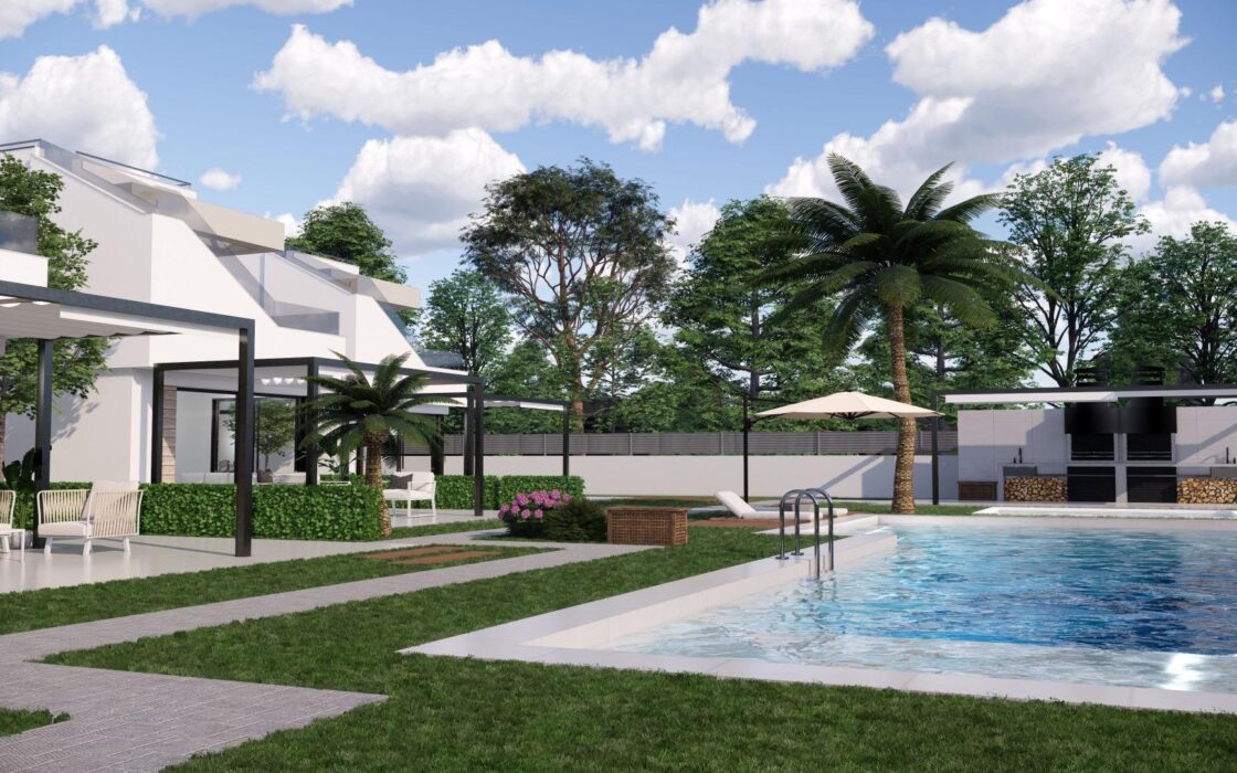 Вилла в Пилар де ла Орадада 4 спальни с террасой 79 кв.м