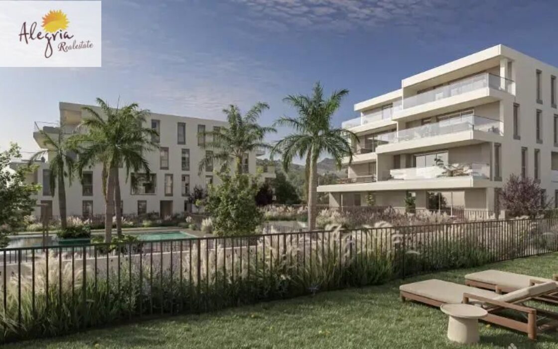 Уникальные виллы в Беникассим у моря 96 кв.м с террасой