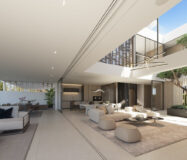 Вилла с террасой и видом на море в Пуэрто-Банусе 445 кв.м