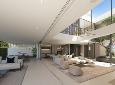 Вилла с террасой и видом на море в Пуэрто-Банусе 445 кв.м