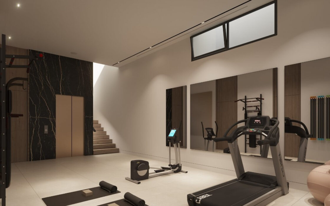 Вилла с террасой и видом на море в Пуэрто-Банусе 445 кв.м