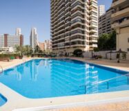 Квартира с террасой в Бенидорме 42 кв.м рядом с пляжем