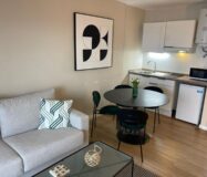 Квартира с террасой в Бенидорме 42 кв.м рядом с пляжем