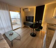 Квартира с террасой в Бенидорме 42 кв.м рядом с пляжем