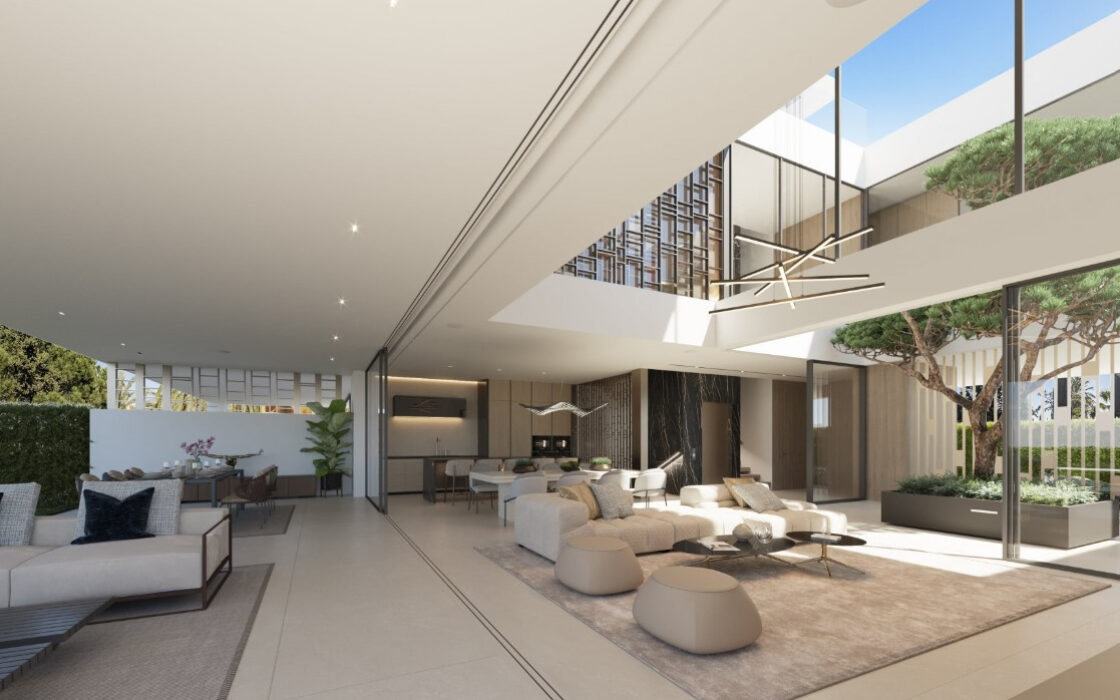 Вилла с видом на море в Пуэрто-Банусе 685 кв.м