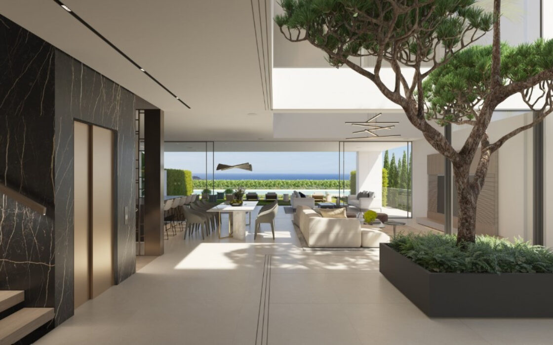 Вилла с видом на море в Пуэрто-Банусе 685 кв.м