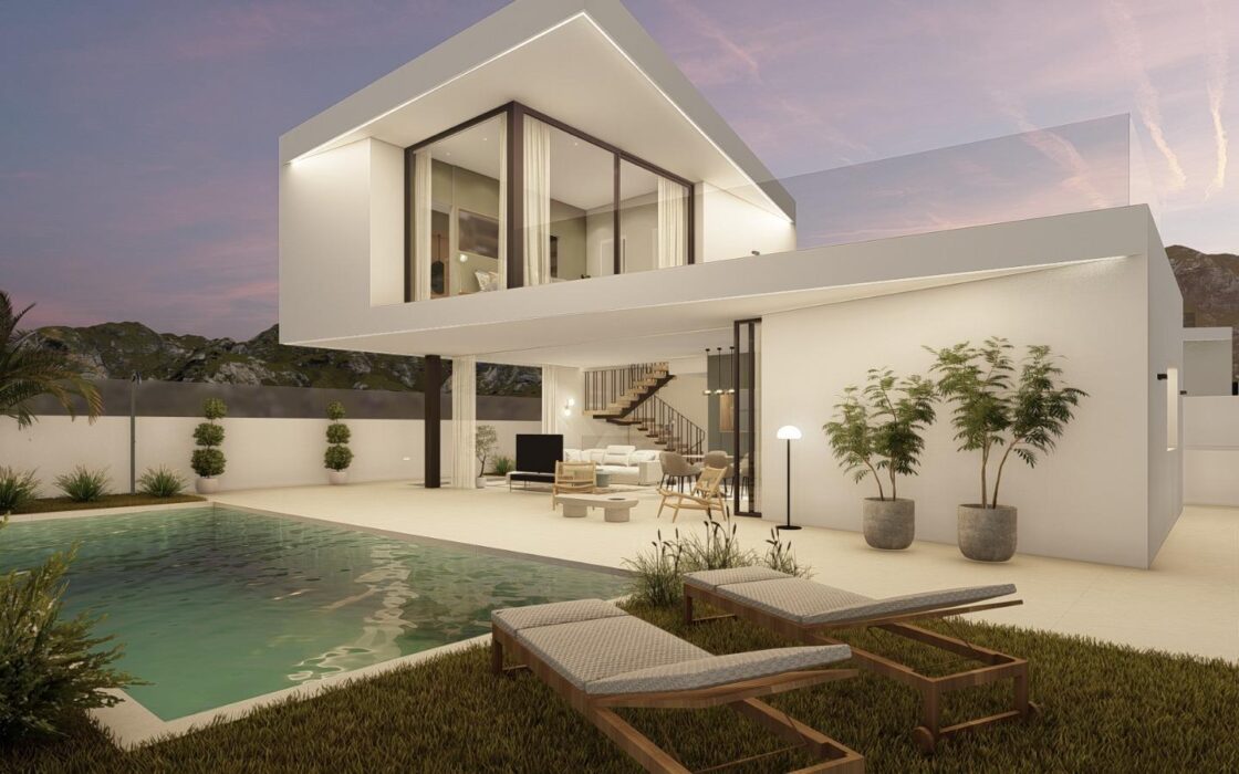 Виллы с видом на море в Балкон-де-Понойг 307 кв.м 3 спальни