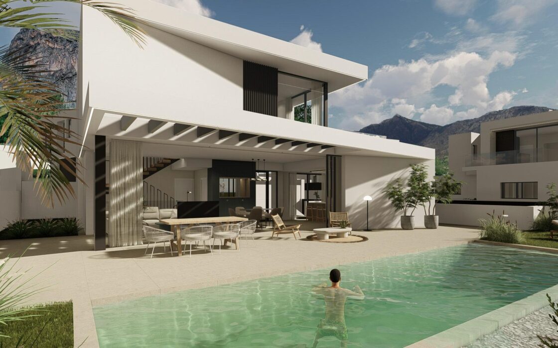 Виллы с видом на море в Балкон-де-Понойг 307 кв.м 3 спальни