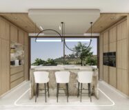 Вілли з видом на море у Фінестраті, 3 спальні, новий комплекс