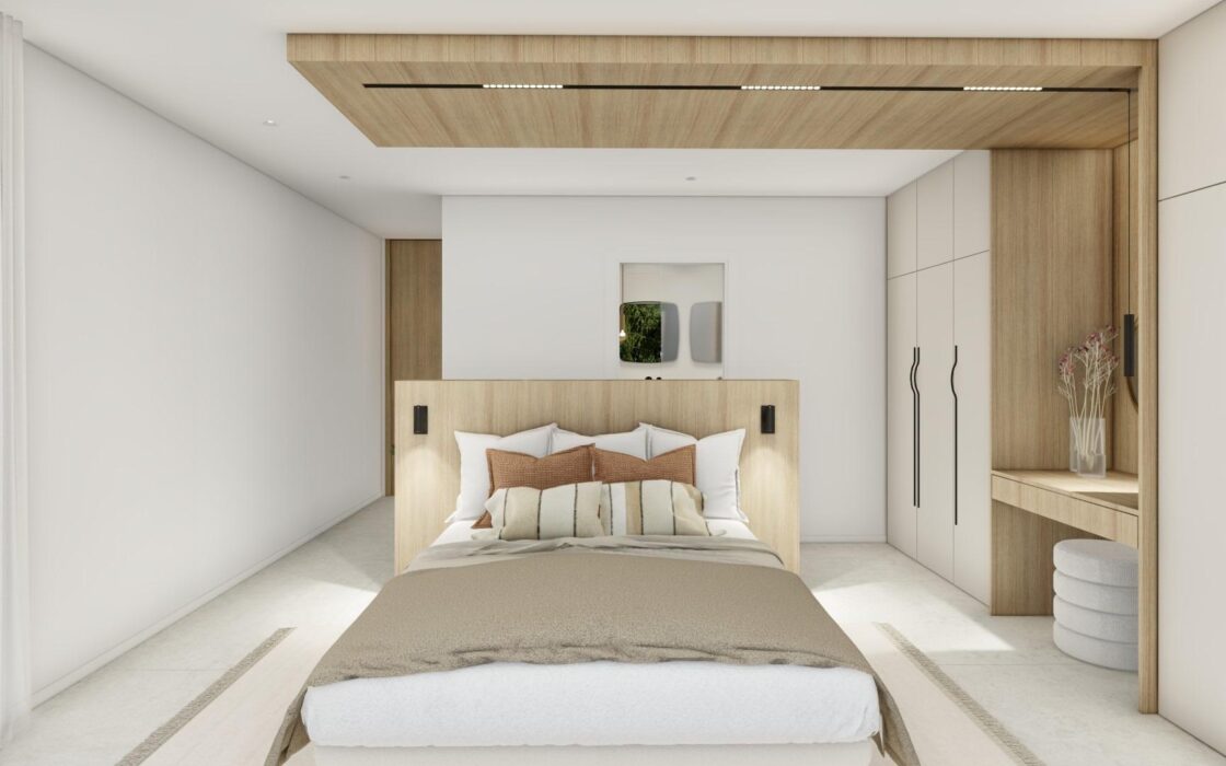 Вілли з видом на море у Фінестраті, 3 спальні, новий комплекс