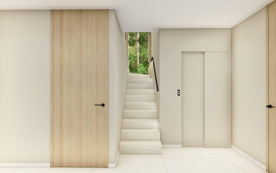 Вілли з видом на море у Фінестраті, 3 спальні, новий комплекс