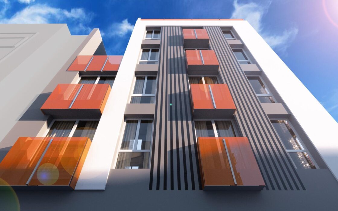 Апартаменти в Аліканте 67 кв.м з терасою та басейном