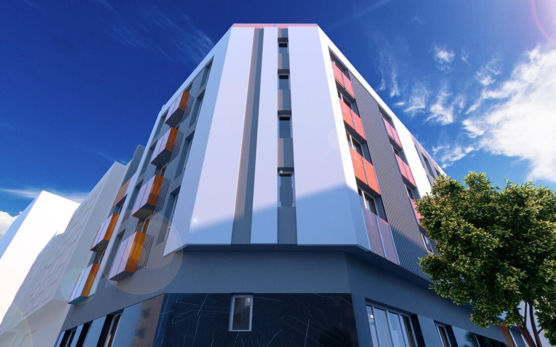 Апартаменти в Аліканте 67 кв.м з терасою та басейном