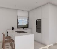 Отдельная вилла с бассейном в Финестрате 141 кв.м у гольфа