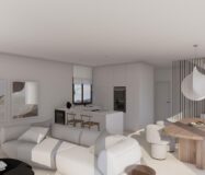 Отдельная вилла с бассейном в Финестрате 141 кв.м у гольфа