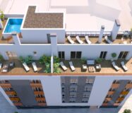 Апартаменты 67.7 кв.м с террасой в Аликанте у моря