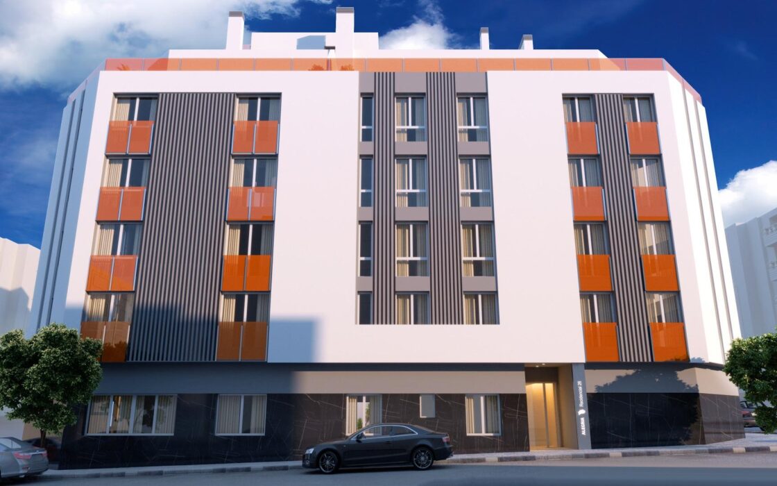 Апартаменты 67.7 кв.м с террасой в Аликанте у моря