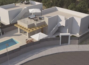 Вилла с бассейном в Полоп де ла Марина 107 кв.м у моря