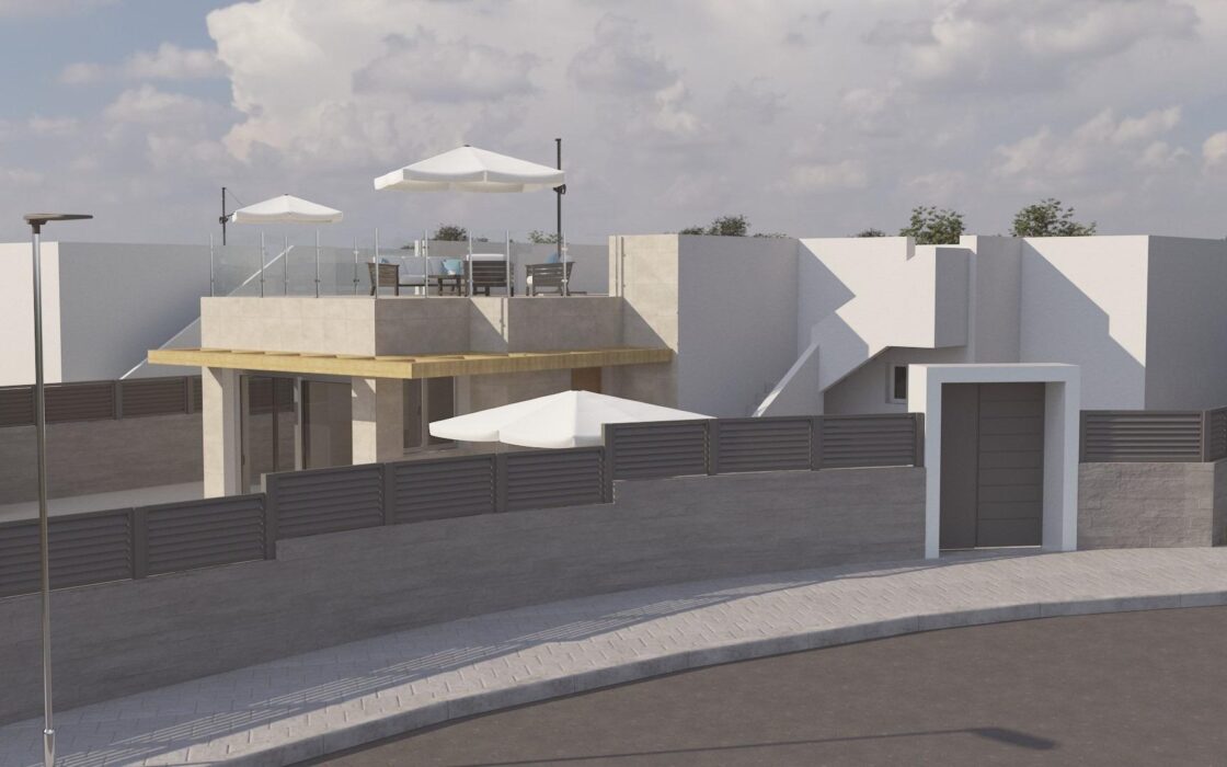 Вілла з басейном в Полоп де ла Марина 107 кв.м біля моря