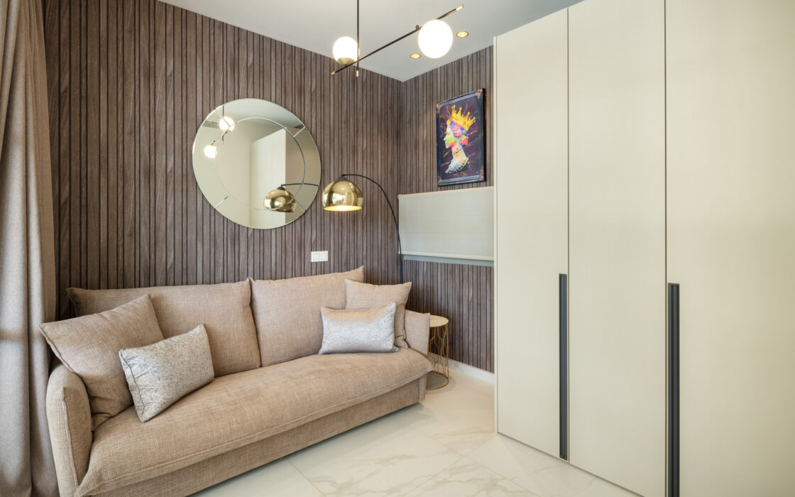 Новая квартира у моря с 3 спальнями в Reserva del Higuerón 130 кв.м