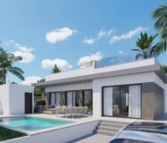 Вилла 100 кв.м с бассейном в Полоп де ла Марина