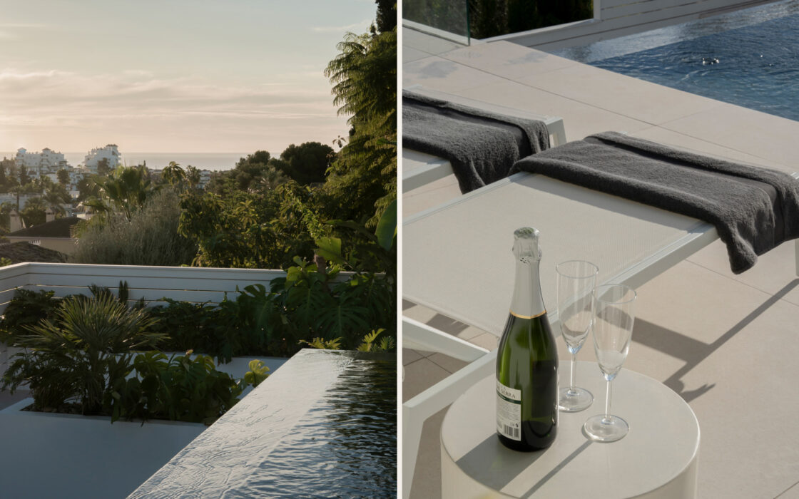 Вілла з терасою та басейном в районі Малаги, 260 кв.м