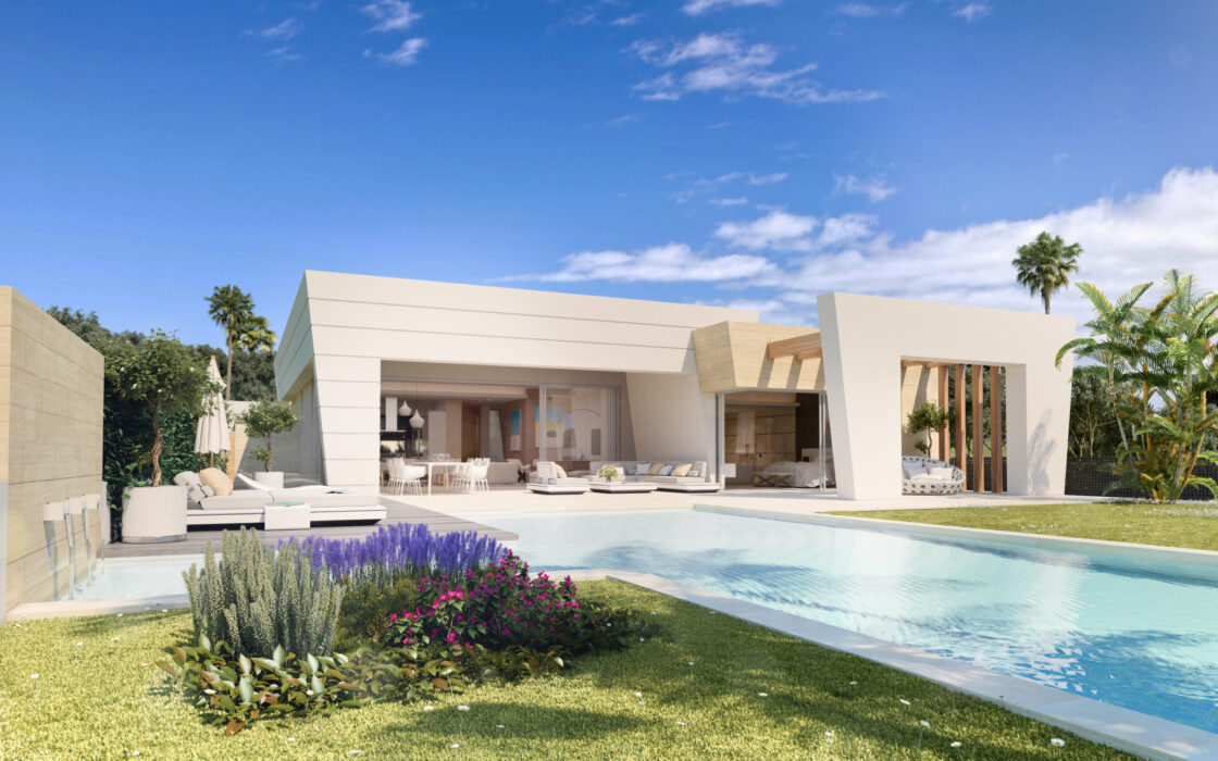 Элегантная вилла с террасой в Golden Mile, Marbella 637 кв.м.