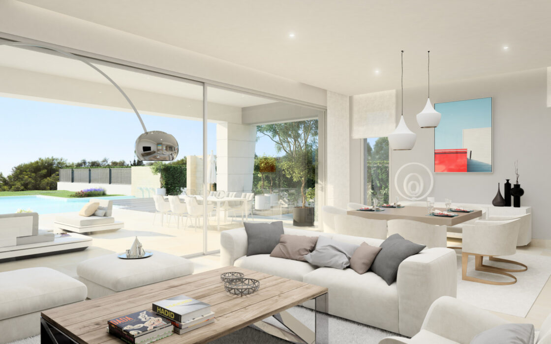 Элегантная вилла с террасой в Golden Mile, Marbella 637 кв.м.