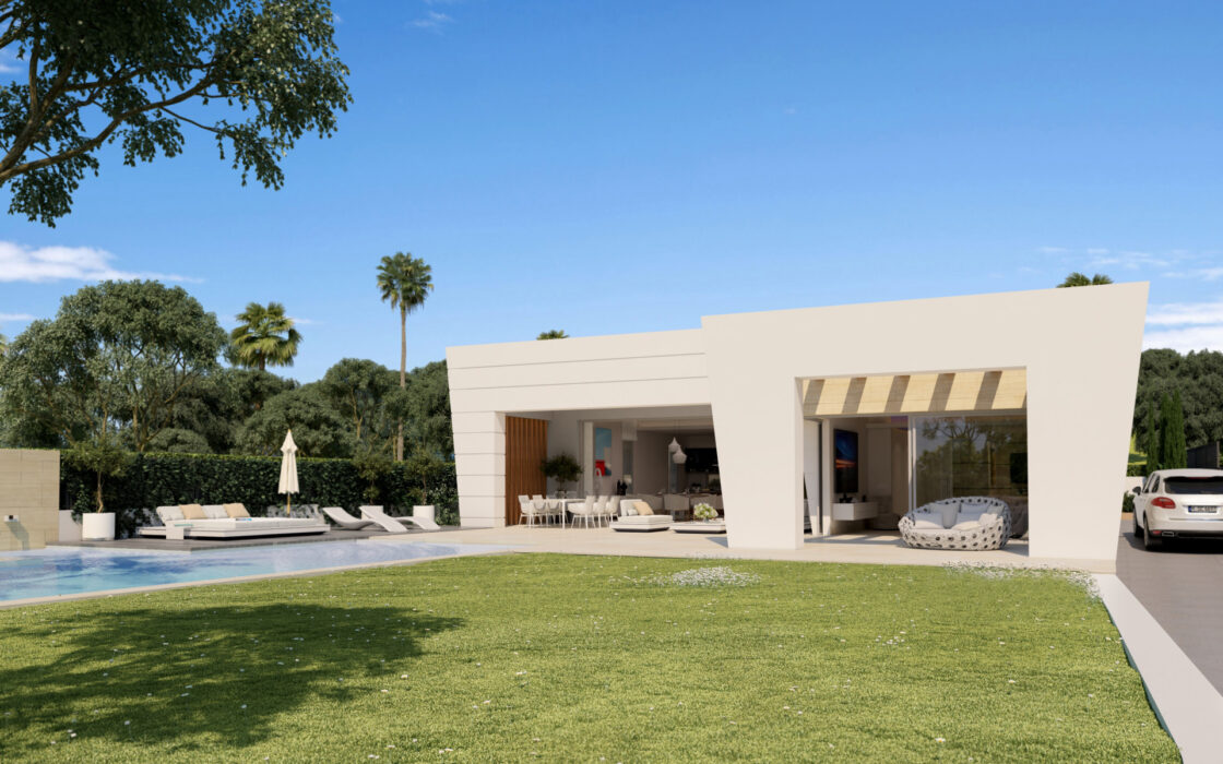 Элегантная вилла с террасой в Golden Mile, Marbella 637 кв.м.