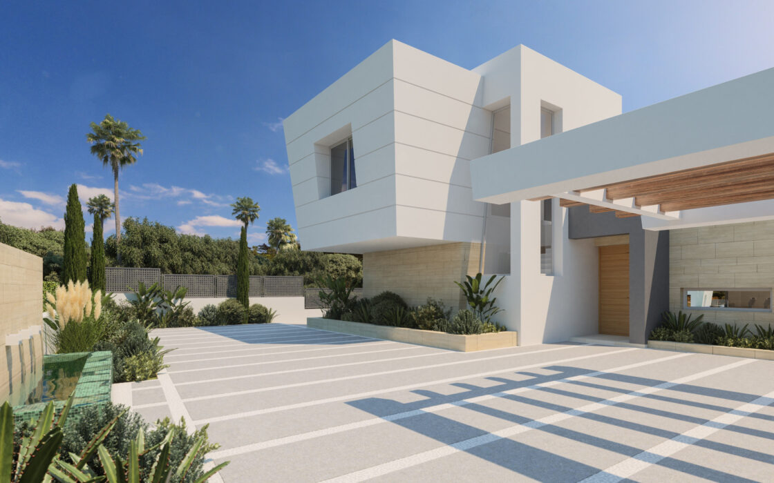 Вилла с террасой в Нагуэлесе, Марбелья, 4 спальни, 637 кв.м