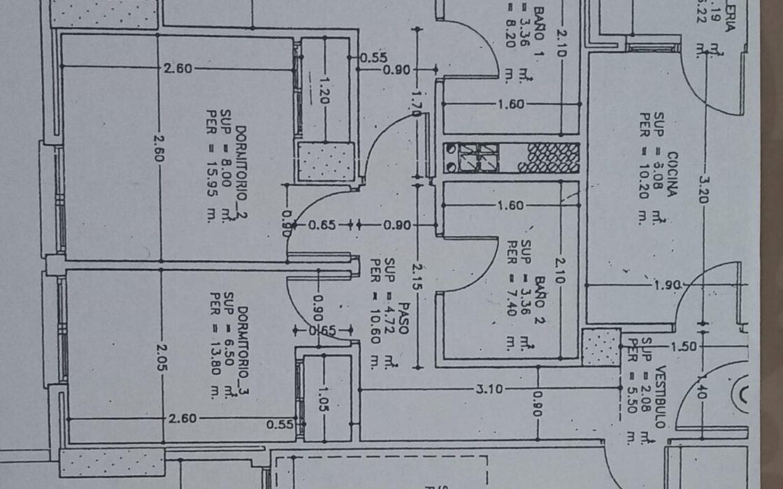 Просторные апартаменты в Бенидорме 80 кв.м с террасой у моря
