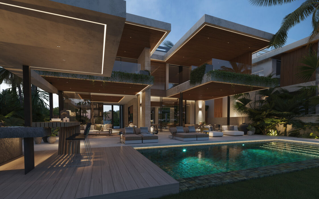 Сучасні вілли біля моря в Сан-Педро, Марбелья, 567 кв.м