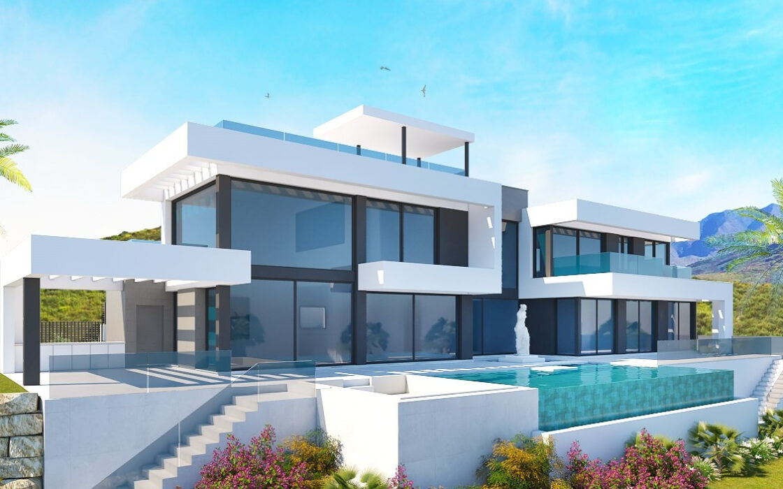 Вилла с 5 спальнями и террасой в Бенахависе, Марбелья