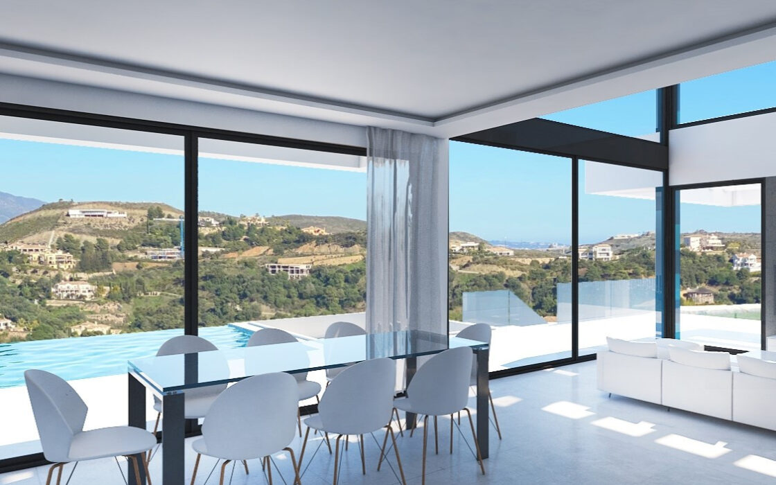 Вилла с 5 спальнями и террасой в Бенахависе, Марбелья