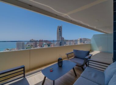 Апартаменти з видом на море в Бенідормі 130 кв.м 3 кімнати